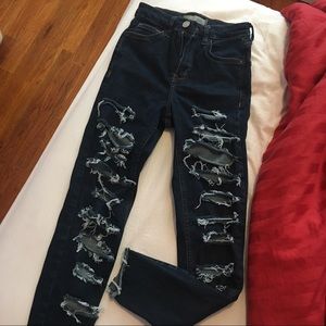 Topshop Jamie Jeans Size 24 L 32 FITS LIKE L 28/30